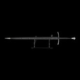 SWM-1038 Swordier Type XXa Longsword – "Floral Themed" Fishtail Pommel with Spring Steel Blade & Polished Fittings